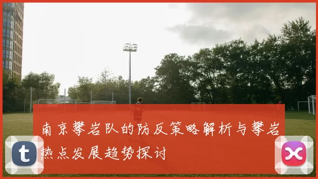 南京攀岩队的防反策略解析与攀岩热点发展趋势探讨